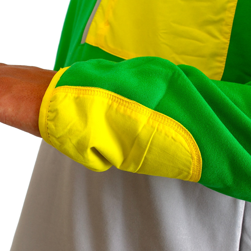 Interlocking UO, Columbia, Green, Pullover, Polyester, Men, Hike, Patch, 1/4-zip, Sweatshirt, 907005